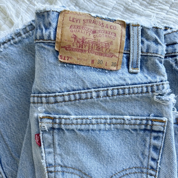 Levi's 517® BOOT CUT Jeans W30 L30 - Picture 3 of 5